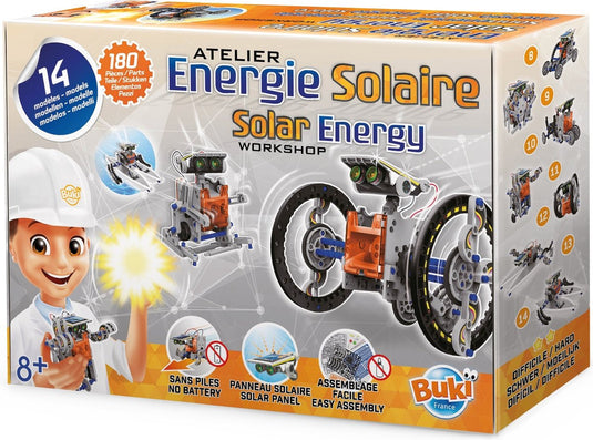 Buki france buki - voertuigen op zonne-energie - constructie set - educatief speelgoed - experimenteren