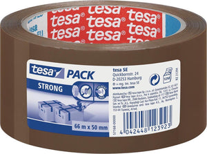 Tesa® verpakkingstape tesapack low noise 50mmx66m bruin