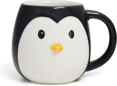 Balvi drinkbeker penguin pingo zwart keramiek