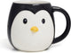 Balvi drinkbeker penguin pingo zwart keramiek