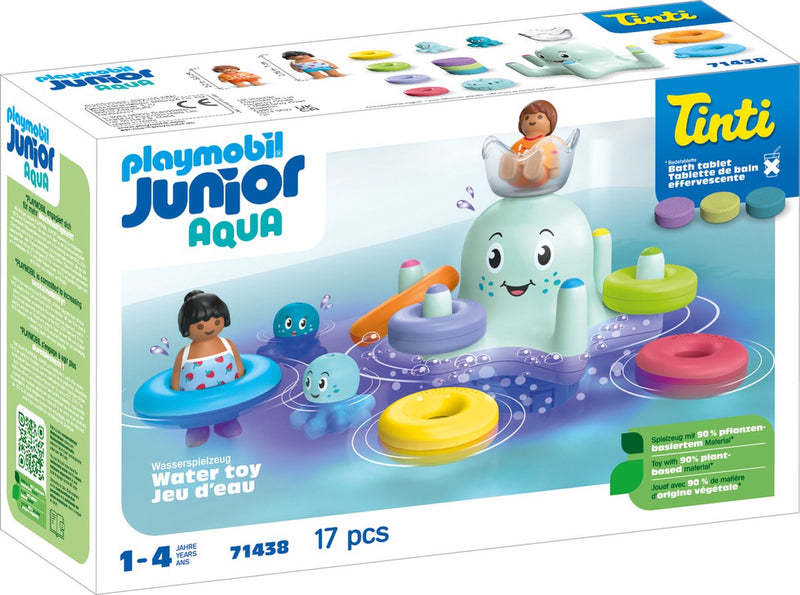 Load image into Gallery viewer, Playmobil junior tinti kleurrijke kraken - 71438
