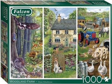 Jumbo falcon - woodland farm - 1000 stukjes