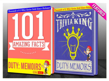 Gwhizbooks.com - duty: memoris of a secretary at war - 101 amazing facts trivia king!