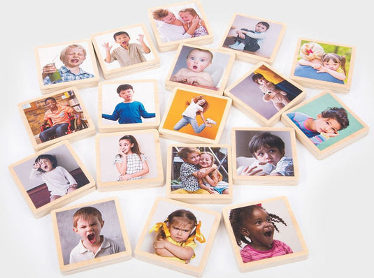 Tickit® houten tegels mijn emoties - tickit - vanaf 0 maanden