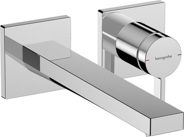 Hansgrohe tecturis e eéngreeps - inbouw wastafelkraan - voor wandmontage - 22,5 cm uitloop - chroom