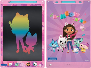 Lexibook gabby dollhouse 11’’ meerkleurige leer- en teken-e-ink-tablet met sjablonen