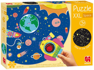 Goula jumbo - - xxl space puzzel - vanaf 3 jaar