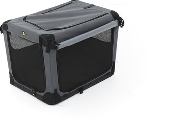 Maelson - hondenbench - opvouwbaar - soft - zwart - large