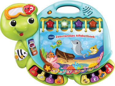 Vtech zeevriendjes alfabetboek - interactief speelgoed - leer over cijfers, letters dieren - speelgoed 1 tot 5 jaar