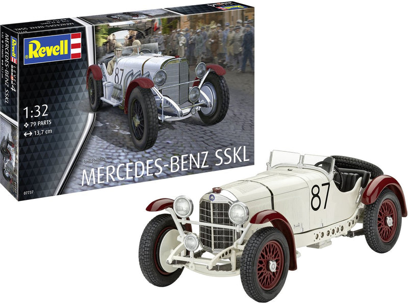 Load image into Gallery viewer, Revell modelbouwpakket auto - 07737 mercedes-benz sskl - klassieke auto plastic - 1:32 - modelbouw
