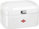Wesco single grandy broodtrommel | 7,5 liter - maat m | metaal - wit | broodopslag