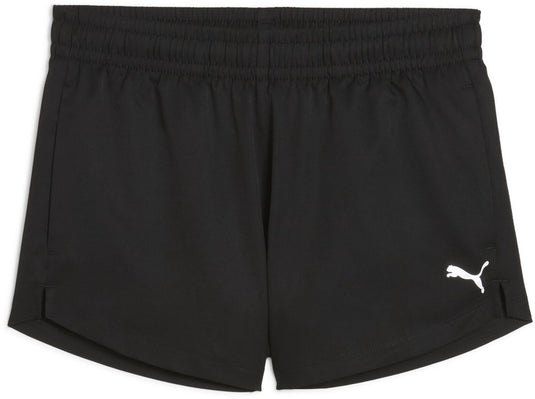 Puma tad ess woven shorts g meisjes sportbroek - black