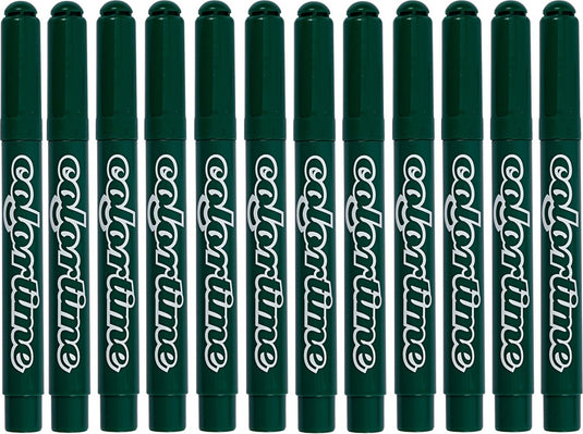 Colortime groene jumbo stiften, 12st.
