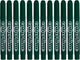 Colortime groene jumbo stiften, 12st.