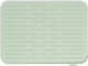 Brabantia sinkside afdruipmat - siliconen - 44 x 32 cm - jade green