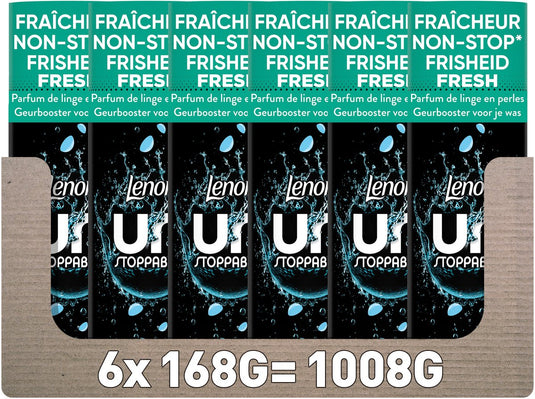 Lenor unstoppables geurbooster fresh scent - 6 x 168 gram - wasparfum