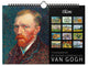 Merkloos sans marque verjaardagskalender de mooiste schilderijen van van gogh