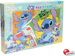 Lisciani disney puzzle df maxi floor 24 lilo stitch