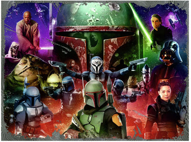 Ravensburger legpuzzel star wars boba fett premiejager, 1500st.