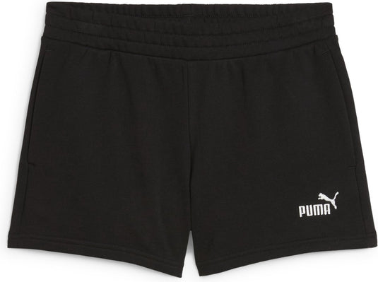 Puma ess small no. 1 logo 4'' shorts tr dames sportbroek - black