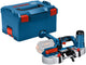 Bosch professional gcb 18v-63 accu bandzaag 18v basic body in l-boxx - 06012a0401