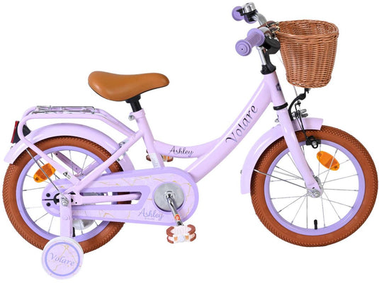 Volare ashley kinderfiets - meisjes - 14 inch - lila
