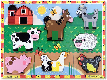 Melissa doug - farm chunky puzzel