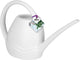 Elho aquarius gieter 45 - gieter voor binnen kweken en oogsten - ø 44.8 x h 25.3 cm - wit