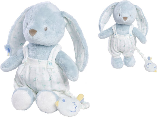 Simba nicotoy - louis plush blue musical - knuffel - konijn - pluche - muziek - vanaf 0 m