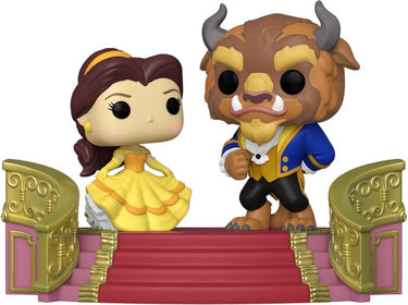 Beauty and the beast belle the beast (pop! moment) vinyl figuur 1141 unisex funko movie moments - neutraal - standard