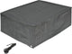 Nature - tuinmeubelhoes - beschermhoes voor planchagrill - h63 x 53 x 24cm