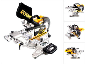 Dewalt dcs365n accu afkort- en verstekzaagmachine | zonder accu's en lader - dcs365n-xj