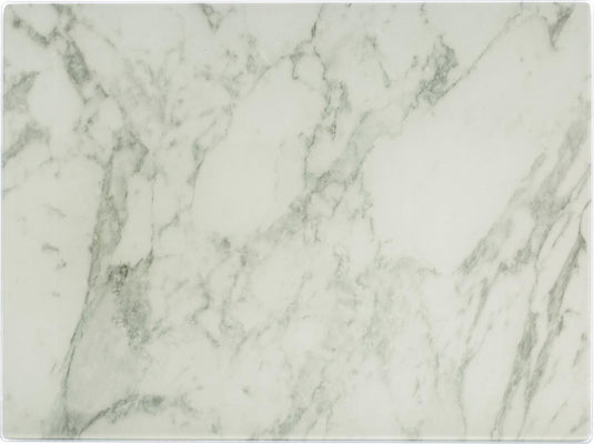 Typhoon werkbladbeschermer in glas - marble - 40x30cm