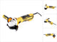 Dewalt dwe4347-qs haakse slijper - 1700w - 125mm - koolborstelloos