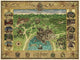 Ravensburger harry potter de kaart van zweinstein