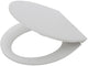 Tiger warren - wc bril - softclose - easy clean - mdf - wit