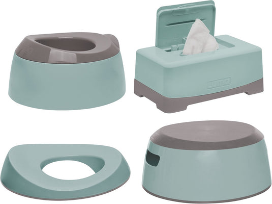 Ice blue toilet trainingsset luma