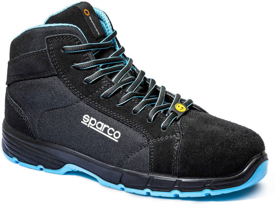 Sparco werkschoenen s3s - horizon fargo - zwart blauw — black — 46