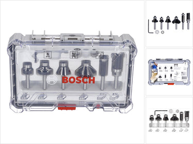 Bosch 6-delige frezenset afronden en profileren 1 4