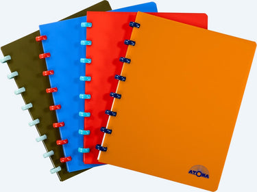 Atoma nature schrift, ft a5, 144 bladzijden, gelijnd, geassorteerde kleuren 10 stuks