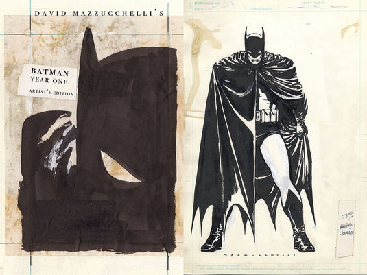 David mazzucchelli's batman year one artist's edition