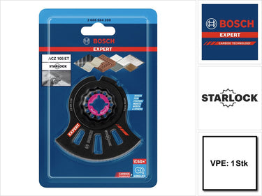 Bosch expert multi material acz 105 et segmentzaagblad starlock 105 mm 1 st. ( 2608664208 ) hardmetaal