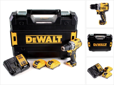 Dewalt dcd701d2-qw accuboormachine 12v 2,0ah li-ion - dcd701d2-qw