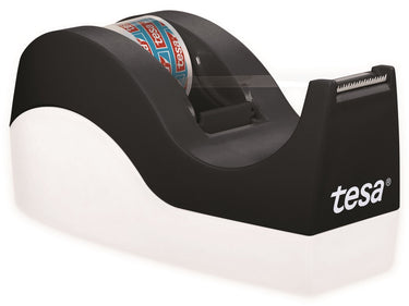 Tesa plakbandhouder film orca zwart incl. plakfolierol 33 m x 19 mm