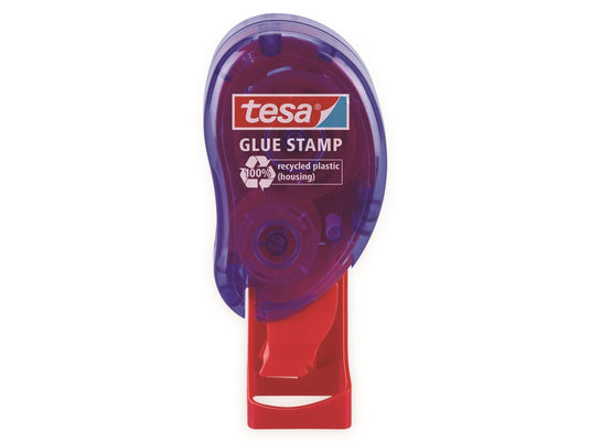 Tesa 1x lijmstempel 1100 pads - hobby knutselbenodigdheden - stempellijm - plakken lijmen - knutselen - knutsellijm voor op kantoor en thuis