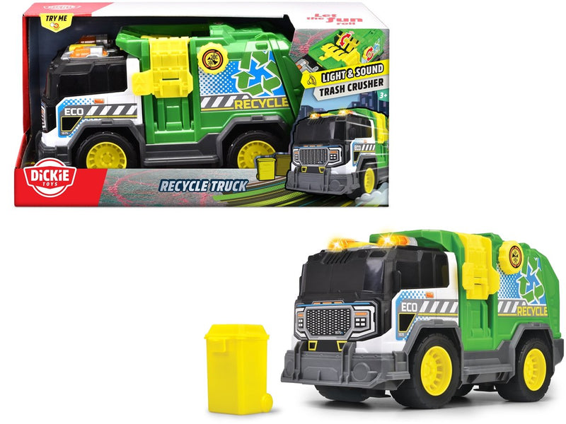 Load image into Gallery viewer, Dickie toys - vuilniskar - vrachtwagen - licht en geluid - vanaf 3 jaar
