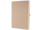 Sigel notitieboek - conceptum pure - a4 - beige - hardcover - 194 pagina's - 80 grams - geruit - si-co640