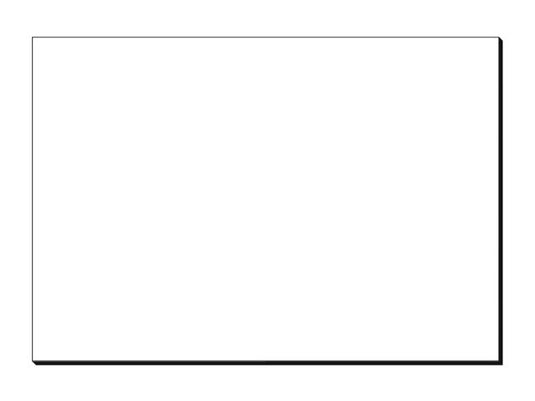 Sigel bureau onderlegger - 59,5x41cm - blanco wit - 30 vel - ongedateerd - si-ho300