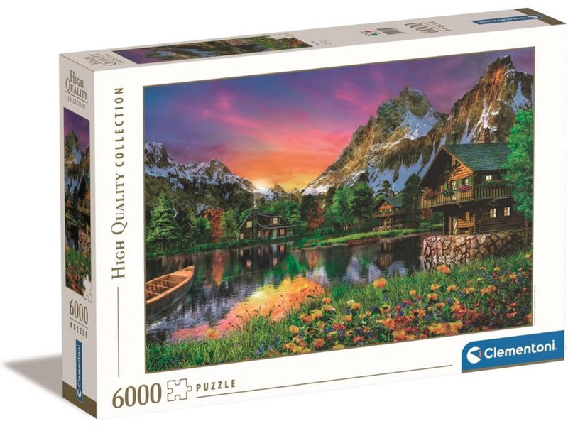 Load image into Gallery viewer, Clementoni puzzel alpine lake, 6000st.
