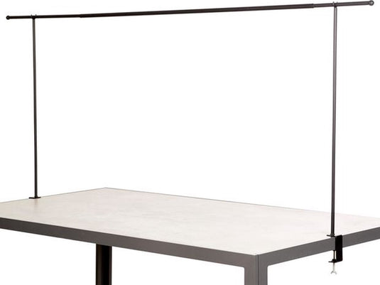 Arti casa tafelstang - decoratieframe - met klemmen - voor bloemen, ballonnen, lampjes en planten - trouwboog - metaal - zwart
